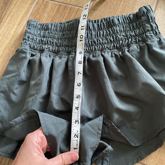 Leg3nd dark green shorts high waisted active shorts running medium - Picture 6 of 8